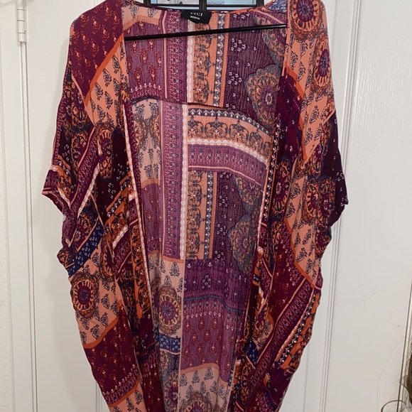 VICI Collection Print Kimono size M - Picture 2 of 8